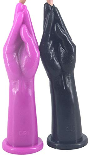 Yrrddxxoo Finger Fist Dlos för par äkta hud känsla stimulerande pinne Yrrddxxoo (Färg: Lila)