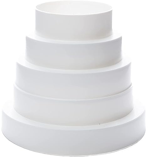 Ø 80-150mm Universal Kunststoff Reduzierstück für Lüftungssysteme - Rundrohr Reduzierverbinder Ø 80 100 120 125 150 mm
