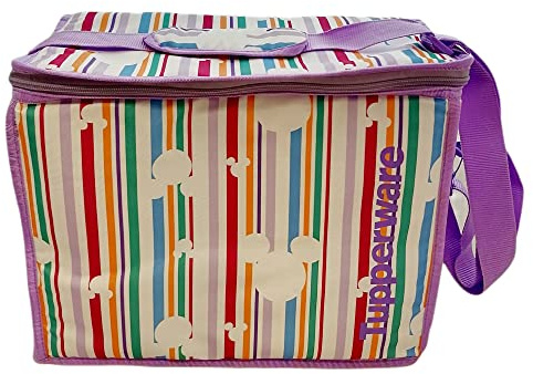 Tupperware Kühltasche Picknicktasche XXL bunt Disney Motiv Mickey Mouse mit Tragegriffen Picknickdecke kühlen Picknick Tasche Einkaufstasche