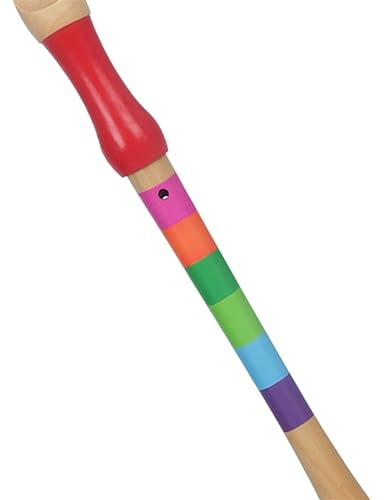 blockflöte 8-Loch-Sopran-Descant-Blockflöte Aus Holz Für Spielen Von Blasinstrumenten (Farbe Zufällig)
