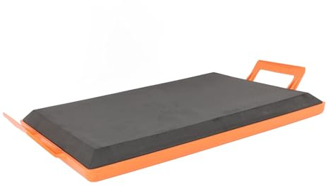 Luqeeg Kniepolster, Orange, Kniematte mit Griffen, Mehrzweck-Kniebrett, Dickes Garten-Sitz, Knieschoner-Kissen, dicke Knieschützer für Heimdekoration
