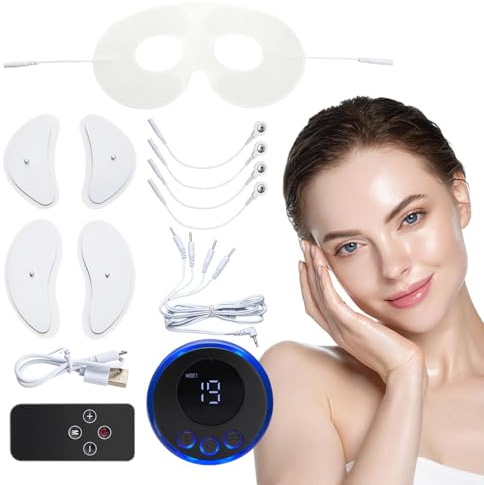 Dispositivo De Estiramiento Facial EMS, Dispositivo Facial EMS, Masajeador Facial Eléctrico Instrumento De Belleza EMS Levantamiento Por Microcorriente, Dispositivo De Belleza Tensor Portátil