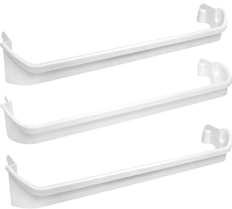 240534701 x1 & 240534901 x2 Refrigerator Door Shelf Retainer Bar Compatible with frigidaire ken-more Door Shelf Replacement Refrigerator Parts Replaces AP3214631 PS734936 948952 AP3214630 PS734935
