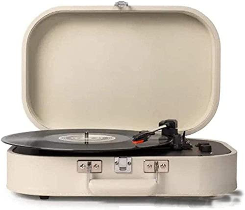 WDWDW Platine Vinyle Gramophone à Trois Vitesses Bluetooth 18/25/30 cm Tourne-Disque Vinyle Vintage avec S intégré