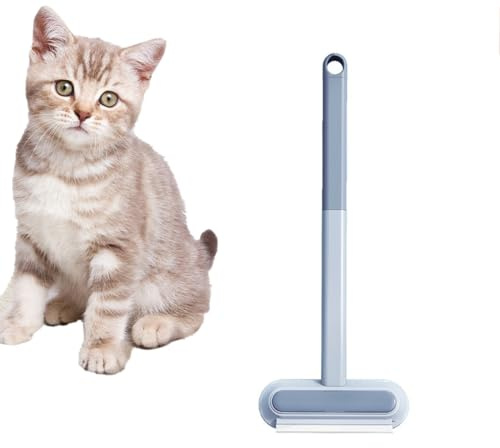 4-in-1 Tierhaarentferner – sanft & gründlich, wiederverwendbar & nachhaltig, ergonomischer Griff – für Sofa, Teppich, Kleidung & Autositze – ideal für Hunde- & Katzenbesitzer
