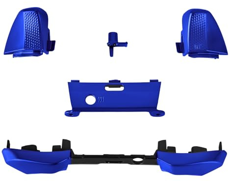 Csvrzuwo LB RB LT RT Bumper Trigger Buttons Repair Kit for Elite 2 Controller, Replacement Parts Accessories for Elite Series 2 Controller Blue