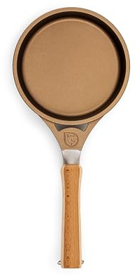 Luchetti K360 padella antiaderente professionale - Con manico removibile - Utilizzabile anche in forno (Per Induzione, 16cm)