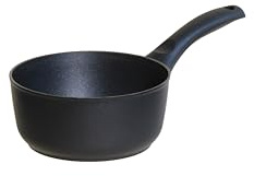 RISOLI' | EASY EXTRA BLACK, Pentolino Antiaderente per Induzione e Gas Ø16, in Alluminio Forgiato 3 mm, Made in Italy