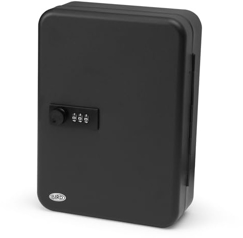 BIRD Combination Key Cabinet (Black, 30 Key)