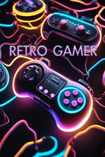 Retro Gaming Notebook Gamer Girl | Gamer Boy | Girls who love gaming gift | Boys who love gaming gift