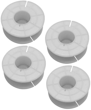 4pcs round Plastic Wire Spool Rack for Speaker Cables | White Finish, Compact Design, Stable Current Transmission, Suitable for Concerts and Performances