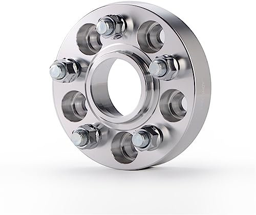 NYSQOFMB Spurverbreiterungen Shims 1 Stücke Für 911 Für Boxster Für Cayman Für Panamera Für Cayenne Rad Spacer Adapter PCD 5x130 CB 71,6mm M14x1,5 Spürverbreiterungsatz(Silber,30mm)