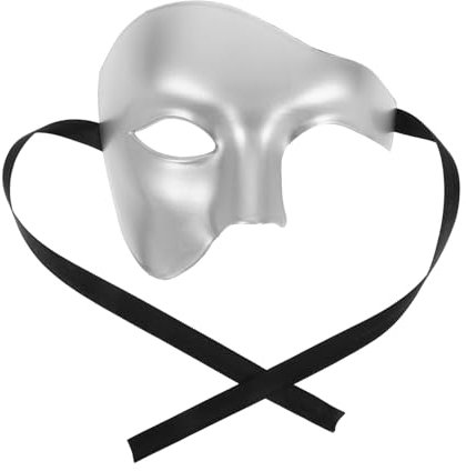 JEWEDECO Maskerade Für Party Herren Halbkarneval Maskerade Foto Prop Erwachsenenkostüm