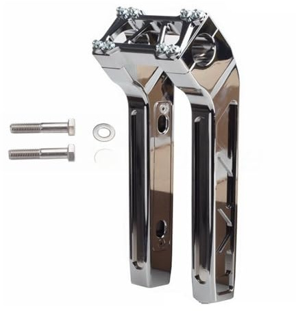 moto rialzi manubrio Parts Rialzo Manubrio Per Moto, Morsetto Pullback Club Riser Da 25 Mm, Per Dyna Street Bob Per Sportster Per Softail 2018-2022