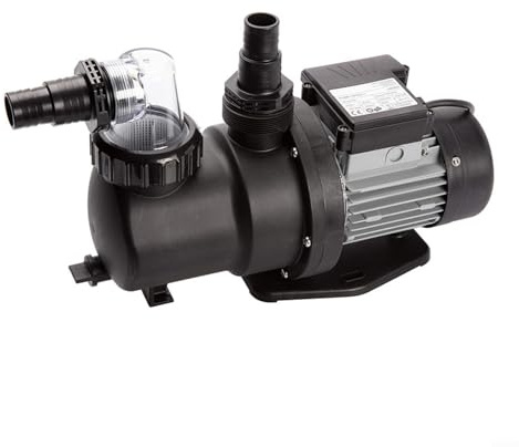 1 Horsepower Swimming Pool Pump With Timer, 95M³/h Flow Rate, SPS100 Model For Above Ground And In-Ground Pools, Quiet Circulation For Home Garden Swimming