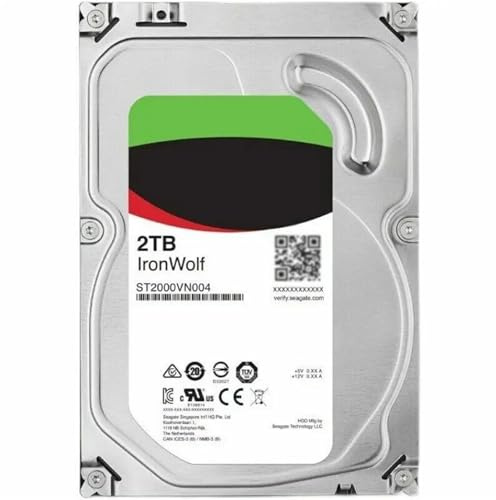 KWWEWEB FOR 18TB 16TB 14TB 10TB 8TB 6TB 4TB IronWolf 3.5 SATA3 NAS Hard Drive 6GB/s 7200RPM(2TB ST2000VN004)