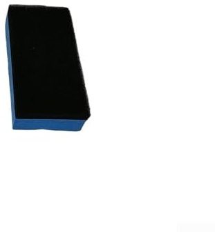 Automobil-Polierpad mit EVA-Basis und Wollfilz zum Auftragen von Autowachs, Beschichtung und Veredelung (8 x 4 x 2 cm Schwamm)
