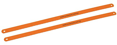 Dapetz ® 2Pk Hacksaw Blades Cobalt 24Tpi Long-Lasting and Hard Wearing, Long-Lasting high Speed Steel M42 5%, for Cutting Metals, Including Steel & Stainless Steel