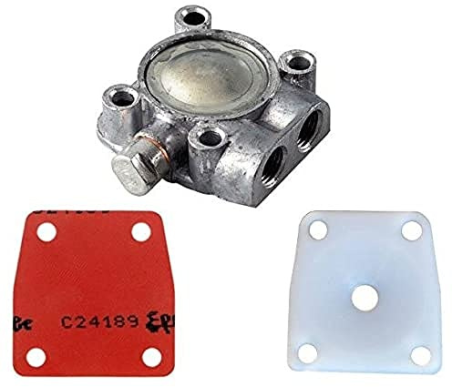 Bränslepump + rött membran + membransäte för Solex 3800