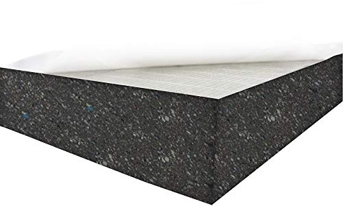 Dibapur® Kompositskum självhäftande – (ca 50 x 50 x 3 cm) – RG140 – akustiskt skumgummi, brandbeteende, flamskyddande enligt MVSS302