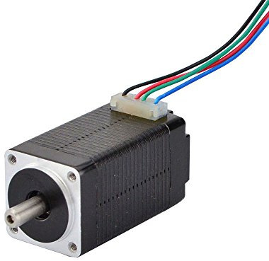 STEPPERONLINE Nema 8 Schrittmotor 1.8deg 4Ncm 0.6A 20x38mm 4 Drähte | Bipolar, für 3D Drucker,CNC-Maschine