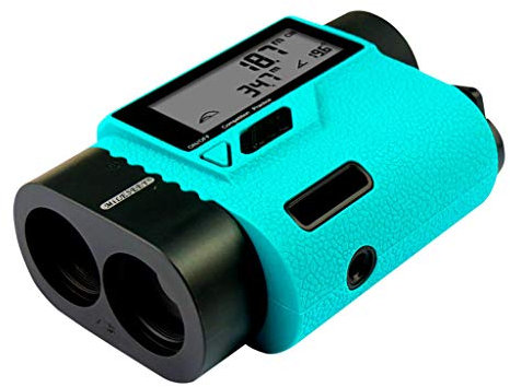 KUANDARMX Operación Simple Telémetro de Caza de Golf/Golf telémetro, Preciso medidor de Distancia láser 6X monocular telémetro con Scan, Velocidad, Distancia de medición Presente, 1500m