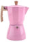 KOKSII Caffettiera Moka 300Ml Rosa