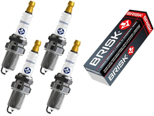 BRISK Platin QX14YP 1963 Zündkerzen, 4 Stück