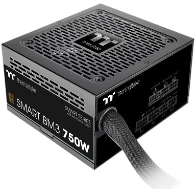 Thermaltake Smart BM3 750 W strömförsörjning | halvmodulär | 80Plus brons | PCIe Gen 5