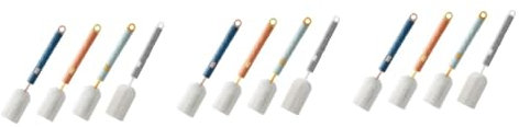 ibasenice 12stücke Teiliges Von Babyflaschenbürsten Mit Langem Griff Abnehmbare Reinigungsbürsten Rainbow Und Vielseitige Flaschen Und Becherreiniger Für Milchflaschen Und Mehr