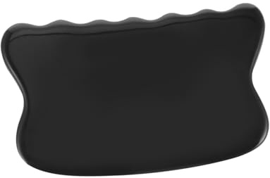 minkissy 1Stk Horn-Schabbrett Augenmassagegeräte Körper kratzen Spa-Massagebrett Hornschabplatte kratzendes Massagegerät schwarzes Horn Werkzeug Büffelhorn Kratzbrett Tabletten kratzen