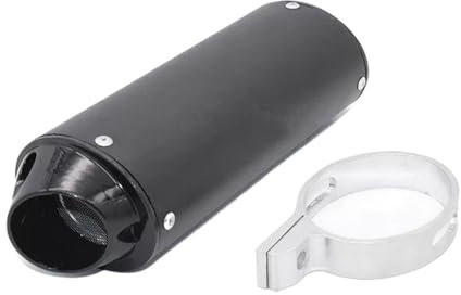 TUHBCX Motorräder Auspuffanlage Für Kawasaki ATV Motocross Schalldämpfer Modifizierte Teile Universal 28mm 38mm Für 125cc 150cc 160cc Motorrad Auspuffrohr Schalldämpfer(1 UK,28mm)