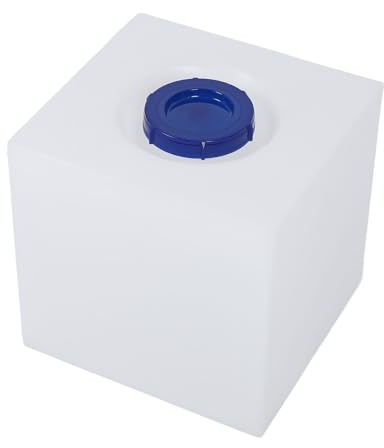 Rv Vattentank, Rv Färskvattentank 12,8 X 12,4 X 12,0 in 8 Gallon Livsmedelskvalitet LLDPE Vattenlagringstank för Trailerbåt Yacht