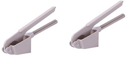 Cabilock 2 Pezzi Smerigliatrice Aglio Aglio Rocker Spremi Aglio Taglierina Per Aglio Frantoio Per Aglio Tritacarne Aglio Schiacciapatate Strumento Aglio Custode Aglio Strumento Aglio