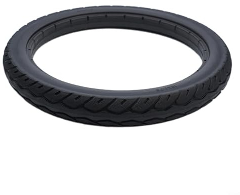 Zilimontt 16 Inch Bike Tyres,16X1.75 Solid Bicycle Tire Puncture Proof Replacement For Electric Bikes Non-Pneumatic Foam Filled Tire Tubeless Design