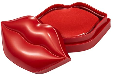 DECOMELODY Maschera in Gel Nutriente per Labbra Idratante Anti-rughe, Confezione da 20 Pezzi, Trattamento Emolliente e Levigante per Labbra Morbide e Luminose, per Uso Notturno e Cura