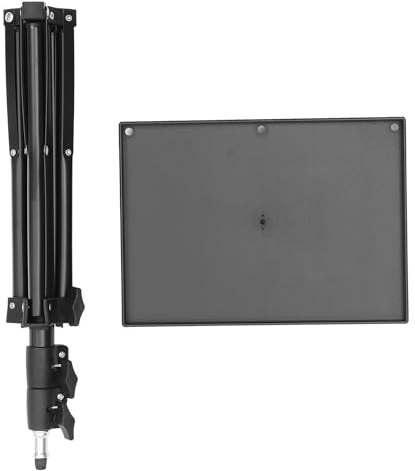 NUOBESTY Supporto Per Proiettore e Treppiede Regolabile 1,1 m Vassoio Porta Laptop Leggero Per Casa, Ufficio, Sale Conferenze e Aule, Struttura Abs e Metallo Borsa Per Trasporto