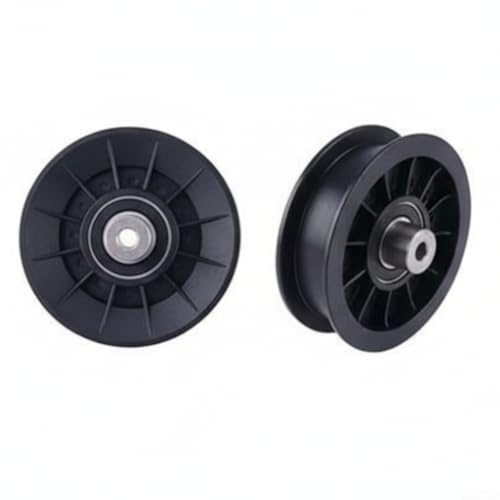 Keilriemen-Spannrollen-Set AM134501 AM134502 für X300-X394 Serie Rasenmäher, 2 Stück Metall-Ersatzteile