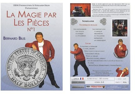 Bernard Bilis DVD La Magie par Les pièces (Vol.1) de