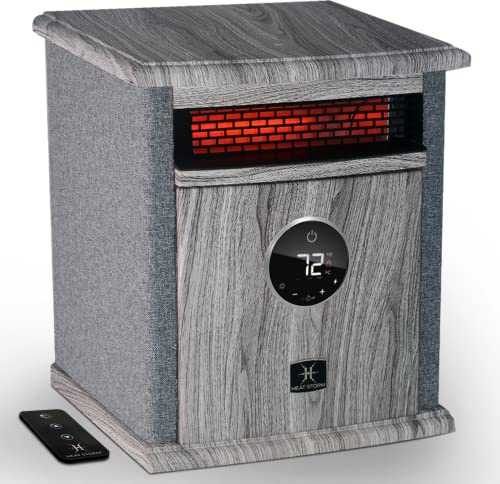 Heat Storm HS-1500-ILODG Cabinet Heater, 15 H x 13.5 W x 11 D, Gray
