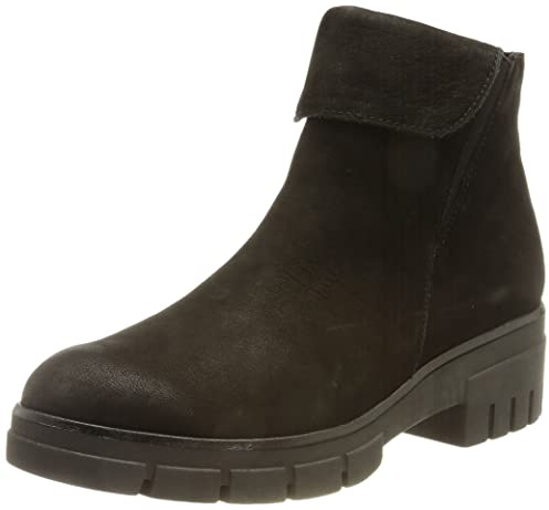 MARCO TOZZI Dam 2-2-25401-25 nubuck stövletter, svart, 38 EU