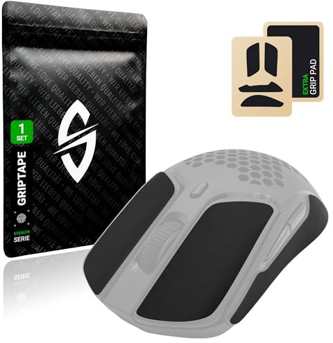 SensoryBoost Maus Grip Tape – kompatibel mit HyperX Pulsefire Haste 1 und 2