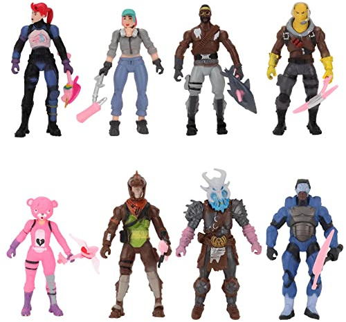 Anbobili Tortendeko, 8 Stück Mini Figuren Set Cake Topper, Figuren mit Erntewerkzeugen, Geburtstag Party Kuchen Dekoration Supplies, Figuren Spielzeug für Kinder Jungen und Mädchen Geschenke