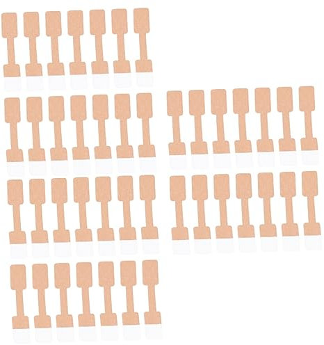 NUOBESTY 900stücke Runder Preisetiketten Aufkleber Aus Kraftpapier Für Schmuck Ringe Und Armbänder Anpassbare Preisdisplay-tags Für Geschäfte Und