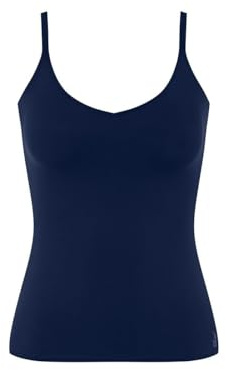 Sloggi Women's sloggi ZERO Feel 2.0 Spaghetti Top, Navy Blue
