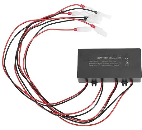 Equalizzatore Batteria, Equalizzatore Batteria al Litio 48V Protezione Intelligente Bilanciatore di Tensione Supporto Gel Flood AGM Bilanciatore Batteria al Litio Per Auto, Barche, Golf Cart, Motocicl