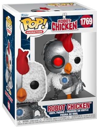 Funko POP! Animation: Robot Chicken | Offizielles Cartoon/Animation Merch - Vinyl Sammelfigur als Regal Deko - Geschenkidee zum Geburtstag für Fans und Sammler