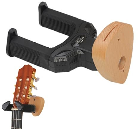 Fulenyi Gitarren-Wandhalterung, starker belastbarer Gitarrenständer, Gitarrenzubehör, schützende Gitarren-Wandaufhänger für Zuhause, Musikgeschäft, Studio oder Musikschule