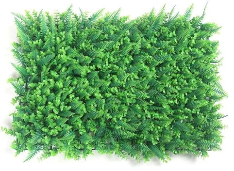 KanDuo Artificial Plant Wall Panels Wall Decor,Artificial Grass Mats Lawn,Artificial Boxwood Panels Topiary Hedge Plant for Garden Backyard Wedding Decor