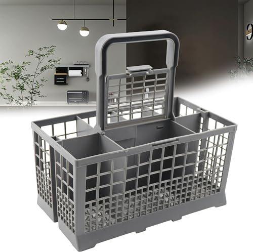 FGXY Panier à Vaisselle, Panier Lave Vaisselle Universel, Panier Couvert Lave Vaisselle, Panier à Couverts, Accessoires De Lave-Vaisselle Multi - Compartiments, Avec Poignées, Robuste Et Durable